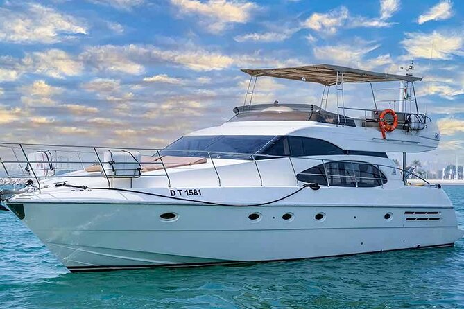 Xclusive Yatch 52ft Dubai Marina With Pick up & Drop off - Date and Travelers