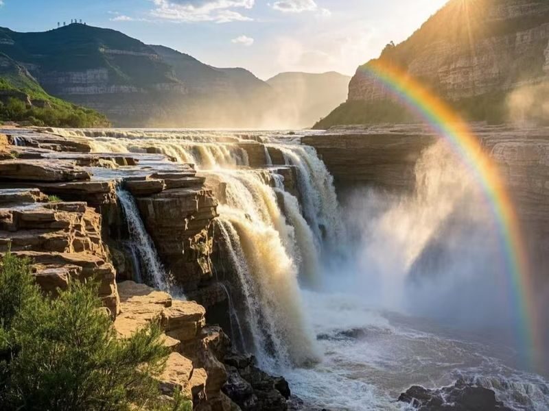Xian Hukou Waterfall Full-Day Big Group Tour - At a glance