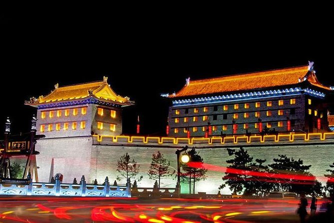 Xian Night Tour: South Gate Square and Big Wild Goose Pagoda Square - Tour Overview