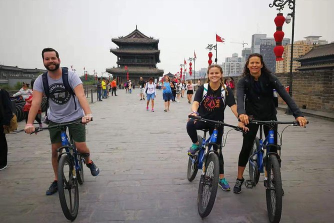 Xi'an Subway&Biking Tour: City Wall and Wild Goose Pagoda - Tour Overview
