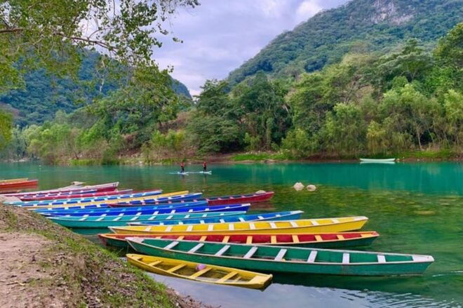 Xitila: Tamul and Water Cave in Wooden Canoe - Guided Experience