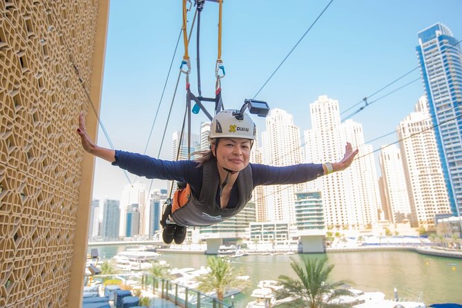 Xline Dubai Marina Zip Line Experience With Transfers Option - Location and Transportation