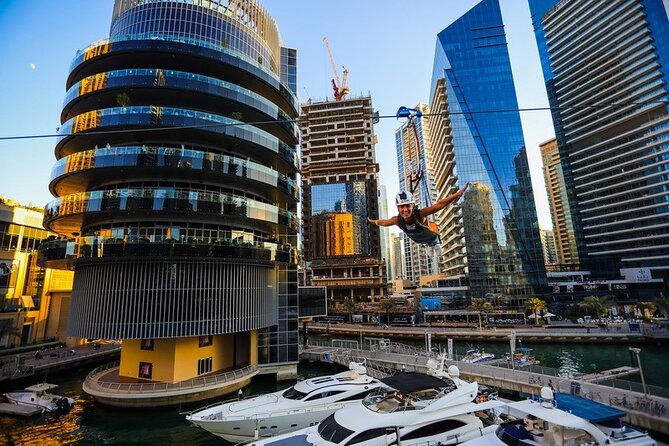 Xline Dubai Marina Zipline Experience With Transfers Option - Common Questions