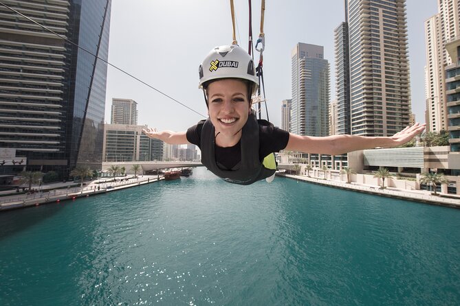 XLine Dubai Solo Urban Zipline in Dubai Marina - Bucket-List Experience