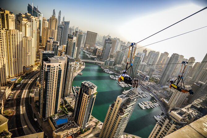 XLine Dubai Solo Urban Zipline in Dubai Marina - Meeting and Check-In Point