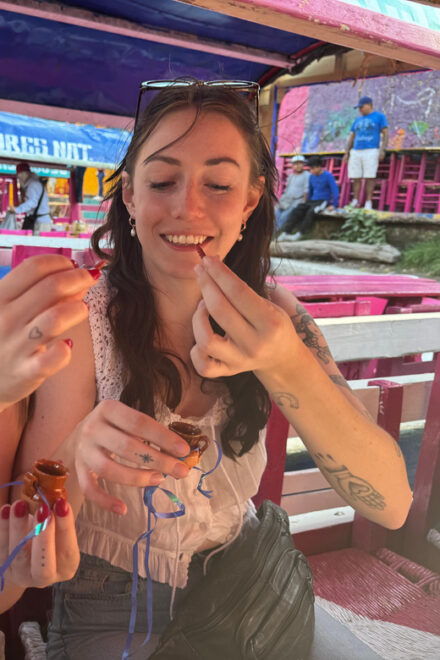 Xochimilco Boat Tour - Tasting Ancient Edible Insects Superfood - Boat Ride Through Canals
