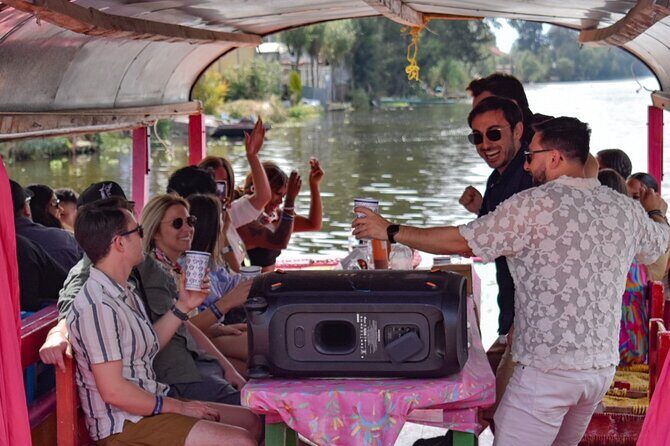 Xochimilco International boat party with open bar and tacos - FAQ