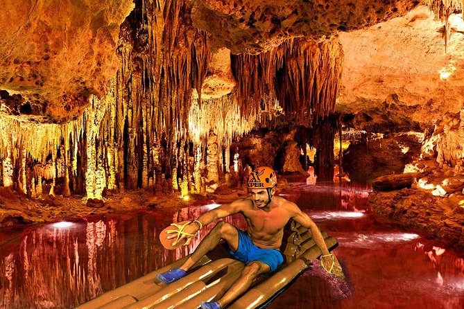 Xplor Fuego Night Adventure With Zip Lines, Rafting, and Caves  - Cancun - Whats Included
