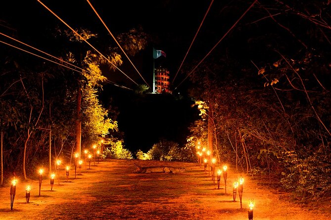 Xplor Fuego Night Adventure With Zip Lines, Rafting, and Caves  - Cancun - What to Expect