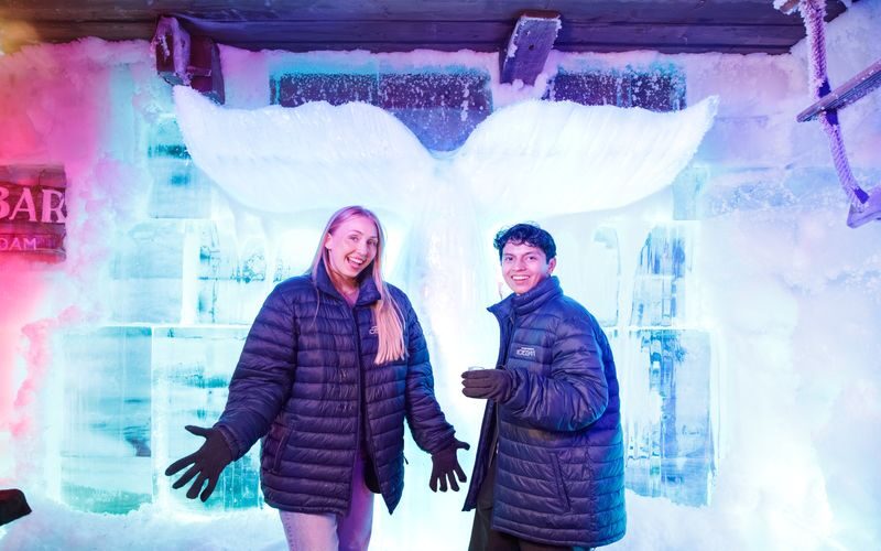 Xtracold Icebar Amsterdam Ticket with free drinks - Three drinks shape the value