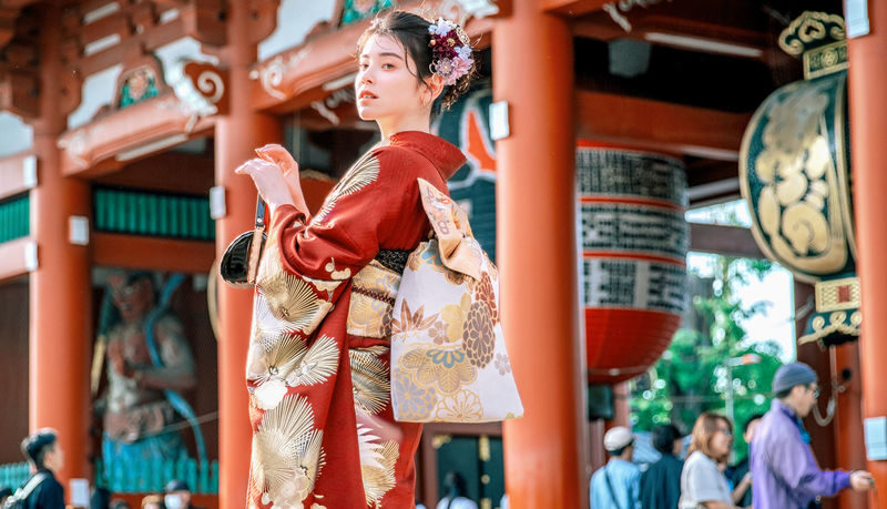 YAE Kimono Rental Asakusa Tokyo - Making the timing work
