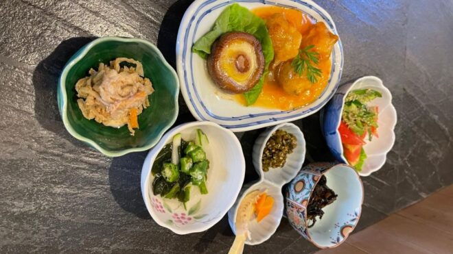 Yamaguchi Healthy Tea and Local Japanese Food Experience - Set Dinner Details