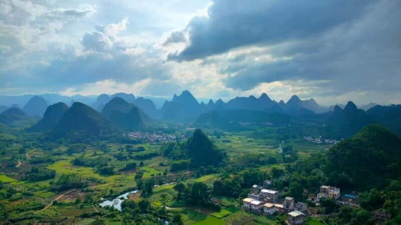 Yangshuo: Cuiping Wuzhishan & Moon Mountain Tour - The Enchanting Moon Mountain