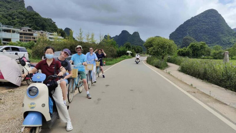 Yangshuo: Highlights Karst landscapes & Village Cycling - A Full-Day Exploration of Yangshuo’s Natural Wonders  
