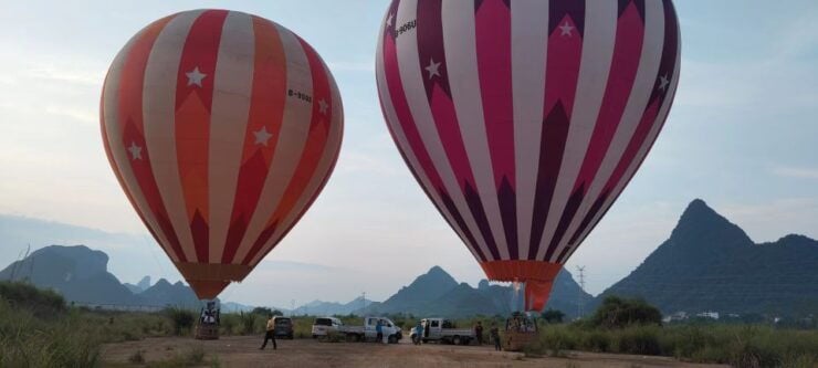 Yangshuo Hot Air Ballooning Sunrise Experience Ticket - Activity Details