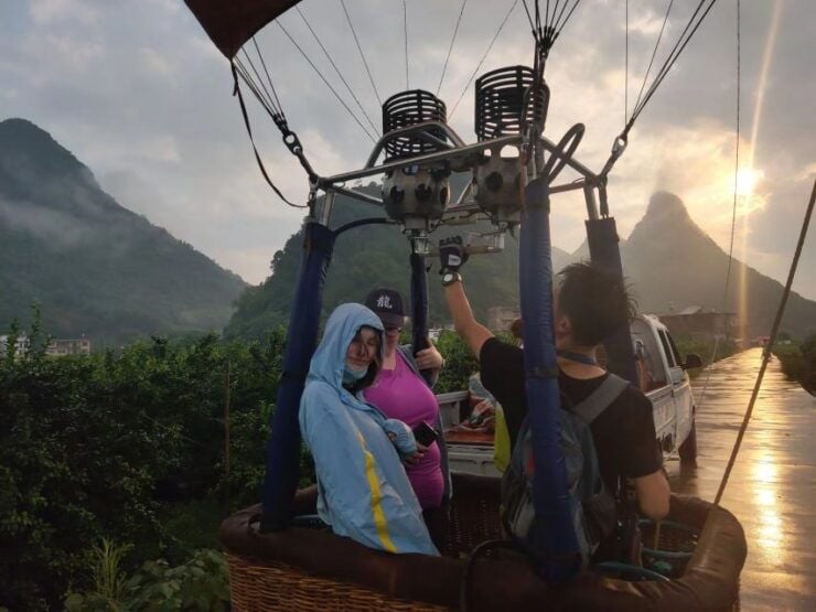 Yangshuo Hot Air Ballooning Sunrise Experience Ticket - Booking Information