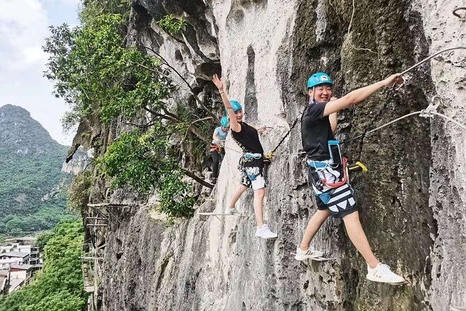 Yangshuo Via Ferrata with Round way private transfer from Guilin hotel - Introducing the Yangshuo Via Ferrata Experience