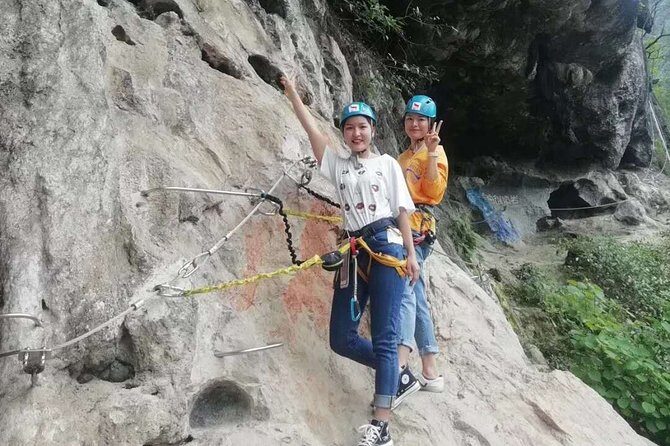 Yangshuo Via Ferrata with Round way private transfer from Guilin hotel - Detailed Breakdown of the Itinerary