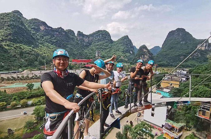 Yangshuo Via Ferrata with Round way private transfer from Guilin hotel - Pricing and Value