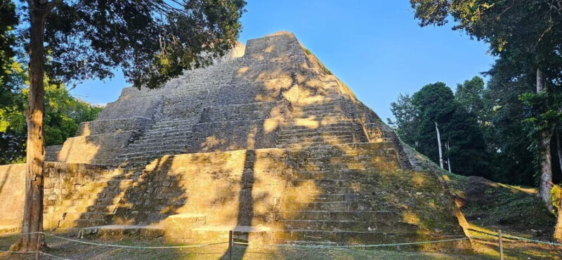 Yaxha at sunset with transportation, guide plus entrance - Introduction to the Tour Experience