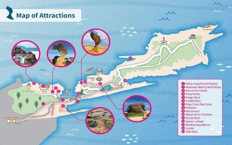 Yehliu Geopark Admission Ticket - The Itinerary: A Step-by-Step Walkthrough