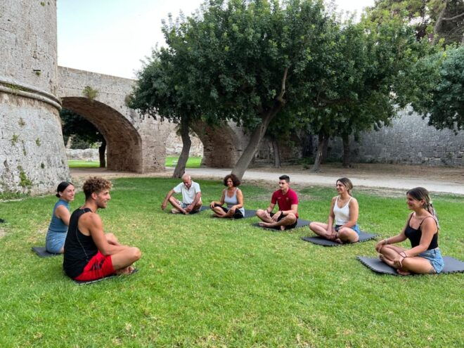 Yoga and Cycling Tour - Yoga Experience