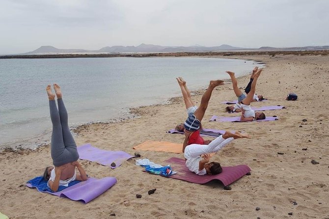 Yoga at Lobos Island From Corralejo, Fuerteventura - Glass-Bottomed Boat Trip to Lobos Island