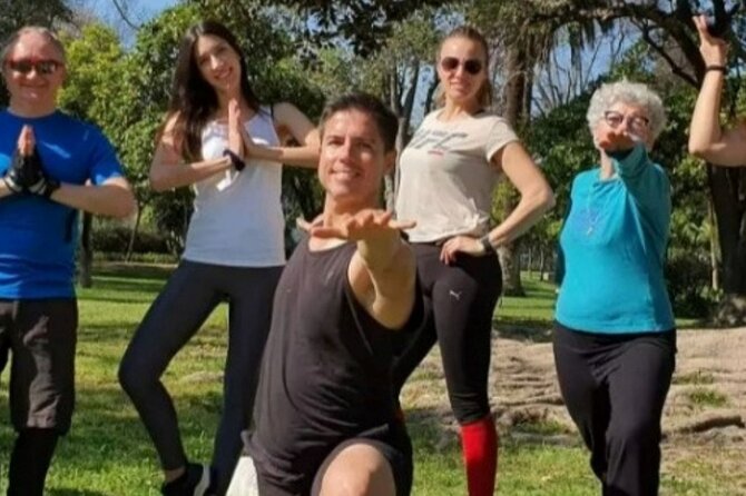 Yoga at María Luisa Park in Seville - Meeting and Pickup
