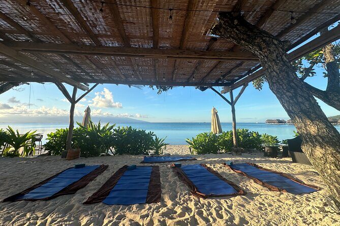 Yoga at sunrise at Sofitel Moorea, overlooking Tahiti - Good To Know