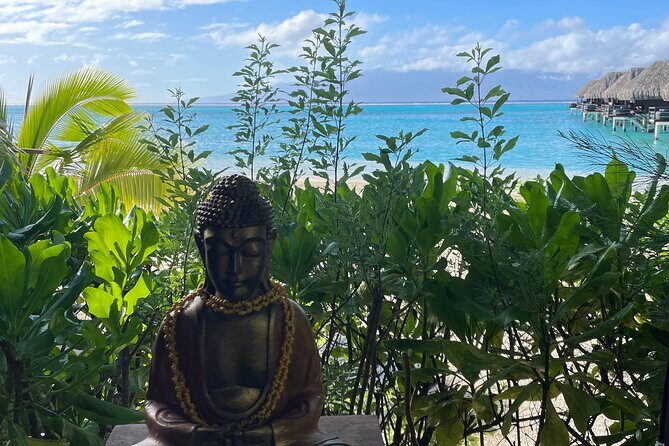 Yoga at sunrise at Sofitel Moorea, overlooking Tahiti - A Detailed Look at the Sunrise Yoga Experience