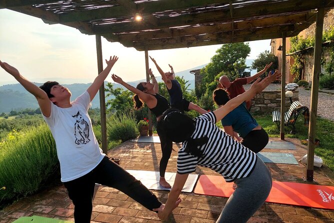 Yoga at Sunset Overlooking Tuscan Countryside - Activity Details