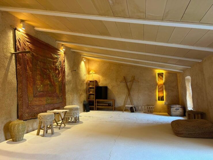 Yoga Class for Private Group in Ses Salines: Center of Magic - Experience Highlights
