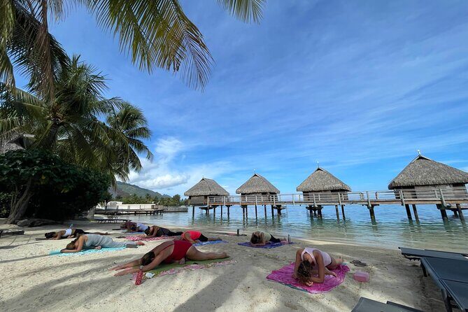 Yoga on the paradise beach of Manava Moorea - Practical Details and Tips