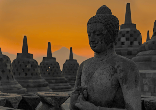 Yogyakarta: Borobudur, Prambanan & Java Nature Exploration - Scenic Views at Suroloyo Peak