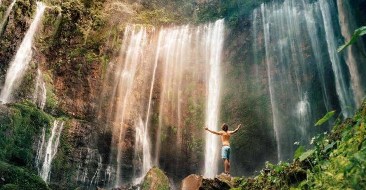 Yogyakarta: Borobudur, Tumpak Sewu Waterfall, and Bromo Tour - Day 1 Itinerary