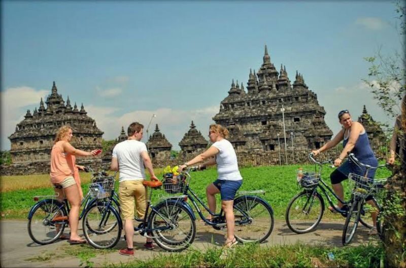 Yogyakarta Plaosan Temple Half-Day Private Cycling Tour - The route makes the village the main event
