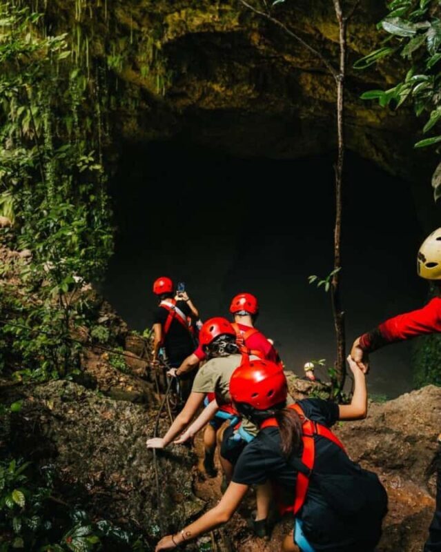 YOGYAKARTA;Jomblang Cave,Pindul Cave And Oyo Tubing Rafting - The Highlights of Your Underground Adventure