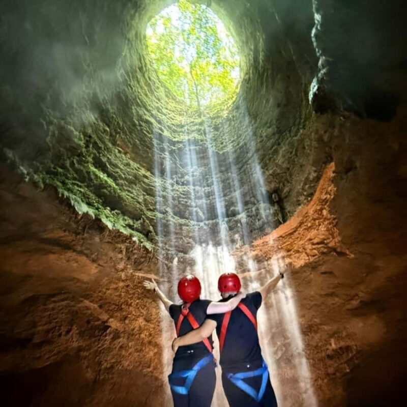 YOGYAKARTA;Jomblang Cave,Pindul Cave And Oyo Tubing Rafting - The Real Value of This Tour