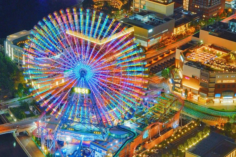 Yokohama Minato Mirai Osanbashi Pier & Yokohama Cosmo World Cable Car & Enoshima & Kamakura High School & Tsurugaoka Hachimangu Shrine Day Tour (From Tokyo) - At a glance: three places, one long day