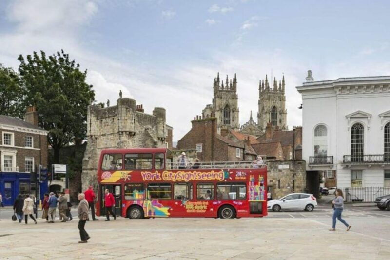 York Day Rail Tour from London including Hop-on Hop-off tour - Exploring York with the Hop-on Hop-off Bus