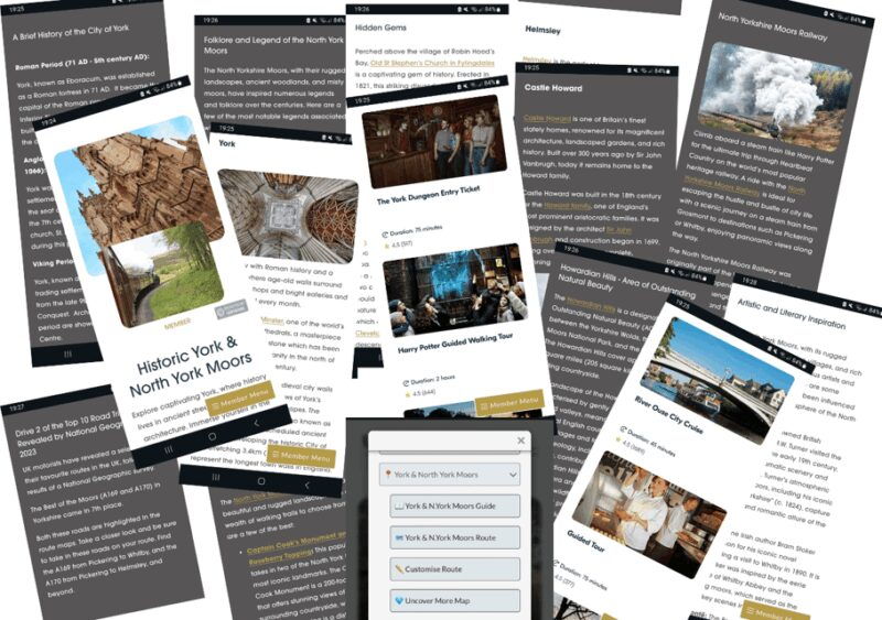 York & North Yorkshire Moors: Online Travel Guide - An In-Depth Look at What This Guide Offers