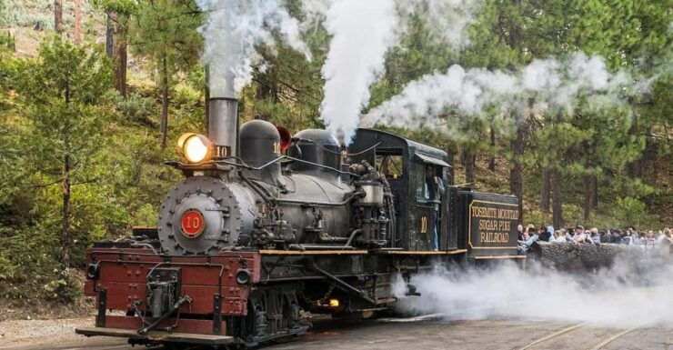 Yosemite: Scenic Logger Steam Train Ride With Narration - Vintage Steam Engine Train Ride