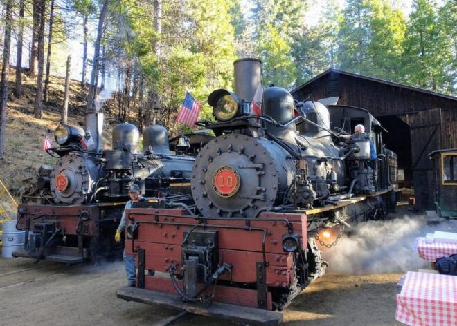 Yosemite: Scenic Logger Steam Train Ride With Narration - Logging History and Impact