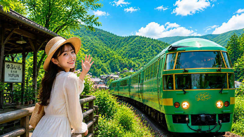 Yufuin no Mori Kyushu Yufuin & Special Train Experience & Umi Jigoku & Dazaifu One-Day Tour (Chinese and English Guide) - A Kyushu sampler with one memorable train ride