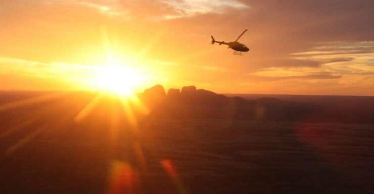 Yulara: Uluru and Kata Tjuta Sunset Helicopter Tour - Tour Overview