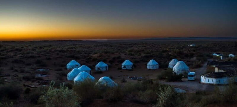 Yurt Camp & Aydarkul Adventure from Bukhara - Day Two: Lake Aydarkul and Desert Adventures