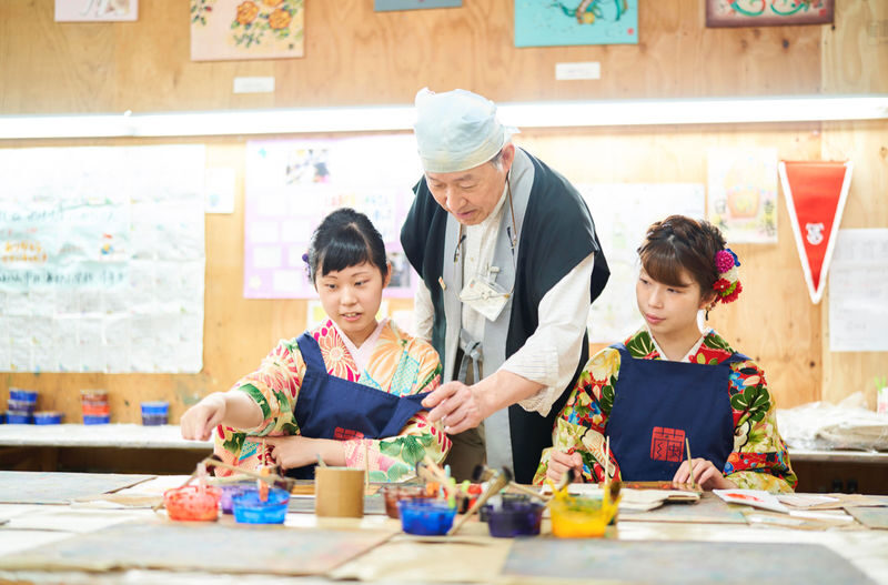 Yuzen Dyeing, Matcha & Wagashi or Kimono Experience in Kyoto - Choose the Kyoto craft that suits you