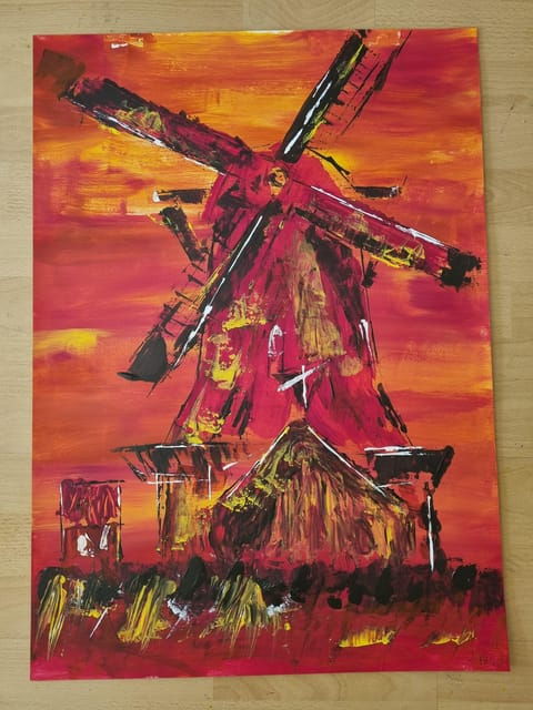 Zaandam: Paint a Dutch Windmill in a Cozy Atelier - Good To Know