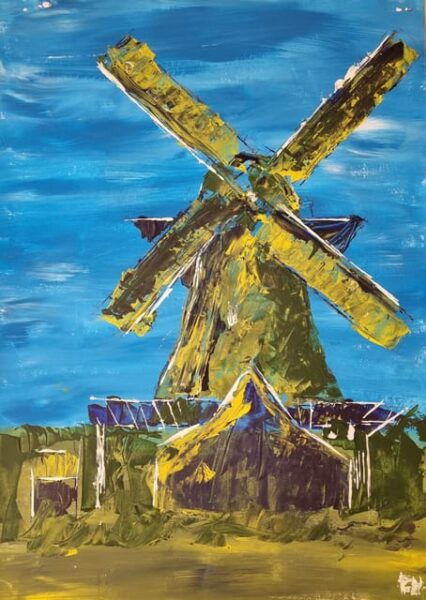 Zaandam: Paint a Dutch Windmill in a Cozy Atelier - Enhance Amsterdam Visit