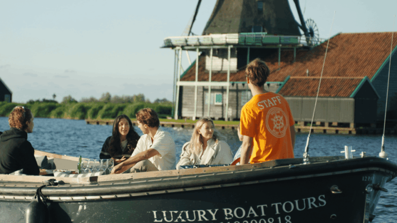 Zaanse Schans: Private Cruise + Live Guide + Drinks Included - The Windmills of Zaanse Schans: From a Different Angle